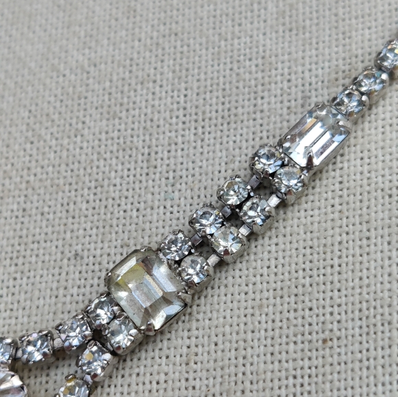 Vintage Albert Weiss rhinestone necklace - Picture 9 of 10